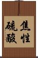 焦性硫酸 Scroll