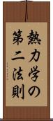 熱力学の第二法則 Scroll