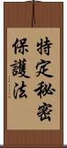 特定秘密保護法 Scroll