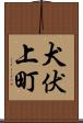 犬伏上町 Scroll