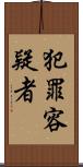 犯罪容疑者 Scroll