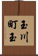 玉川町玉 Scroll