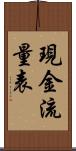 現金流量表 Scroll