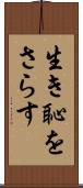 生き恥をさらす Scroll