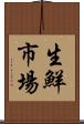 生鮮市場 Scroll