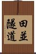 田並隧道 Scroll