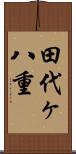 田代ヶ八重 Scroll