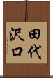 田代沢口 Scroll