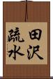 田沢疏水 Scroll