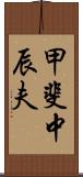 甲斐中辰夫 Scroll