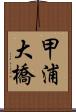 甲浦大橋 Scroll