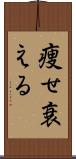 痩せ衰える Scroll