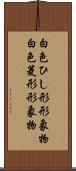 白色ひし形形象物;白色菱形形象物 Scroll