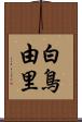 白鳥由里 Scroll