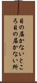 目の届かないところ Scroll