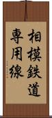 相模鉄道専用線 Scroll