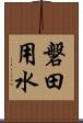 磐田用水 Scroll