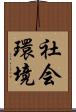 社会環境 Scroll