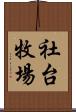 社台牧場 Scroll