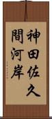 神田佐久間河岸 Scroll