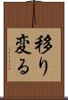 移り変る Scroll