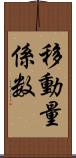 移動量係数 Scroll