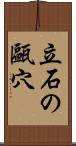 立石の甌穴 Scroll