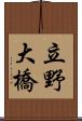立野大橋 Scroll