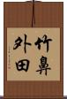 竹鼻外田 Scroll