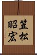 笠松昭宏 Scroll