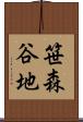笹森谷地 Scroll