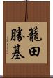 籠田勝基 Scroll