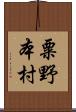 粟野本村 Scroll