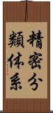精密分類体系 Scroll