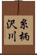 糸柄沢川 Scroll