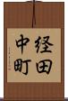 経田中町 Scroll