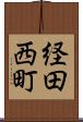 経田西町 Scroll