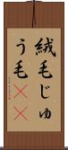 絨毛 Scroll