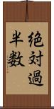 絶対過半数 Scroll