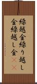 繰越金 Scroll