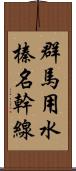 群馬用水榛名幹線 Scroll