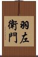 羽左衛門 Scroll