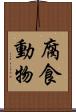 腐食動物 Scroll