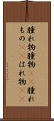 腫れ物 Scroll