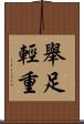 舉足輕重 Scroll
