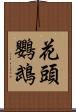 花頭鸚鵡 Scroll