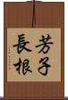芳子長根 Scroll
