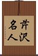 芹沢名人 Scroll