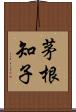 茅根知子 Scroll