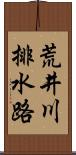 荒井川排水路 Scroll